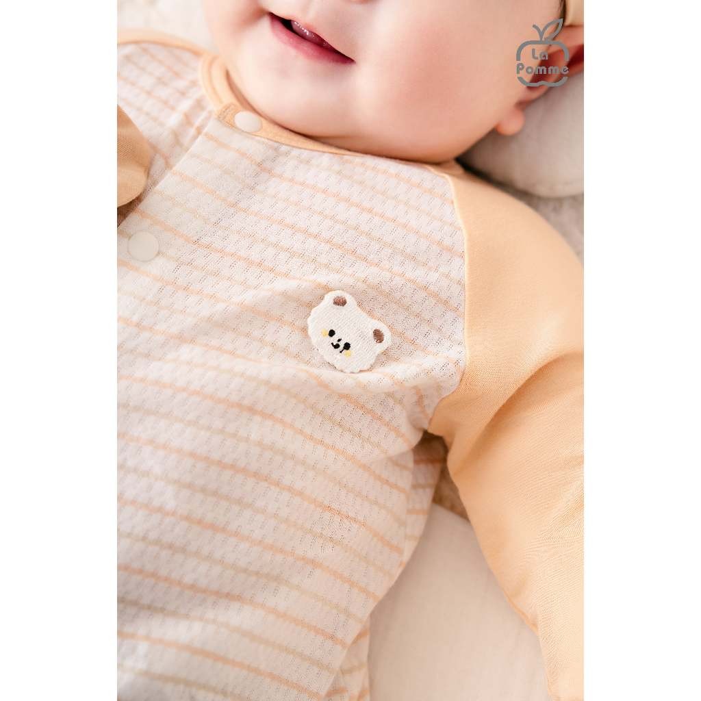 LaPom Body chip dài tay La Pomme Kẹo ngọt bé con - Đồ sơ sinh cho bé - Đồ sơ sinh bé trai - Baby - Đồ sơ sinh bé gái