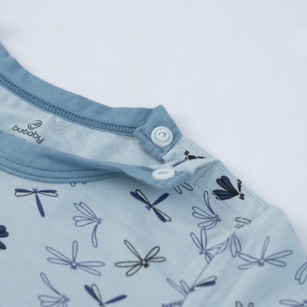 (1Y-4Y) Bộ quần áo dài tay cài vai Dona - BBB1101DN Bambus BBB1101DN - Bu baby bé trai –  bé gái – Quần áo