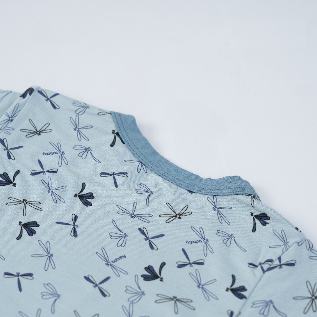 (1Y-4Y) Bộ quần áo dài tay cài vai Dona - BBB1101DN Bambus BBB1101DN - Bu baby bé trai –  bé gái – Quần áo