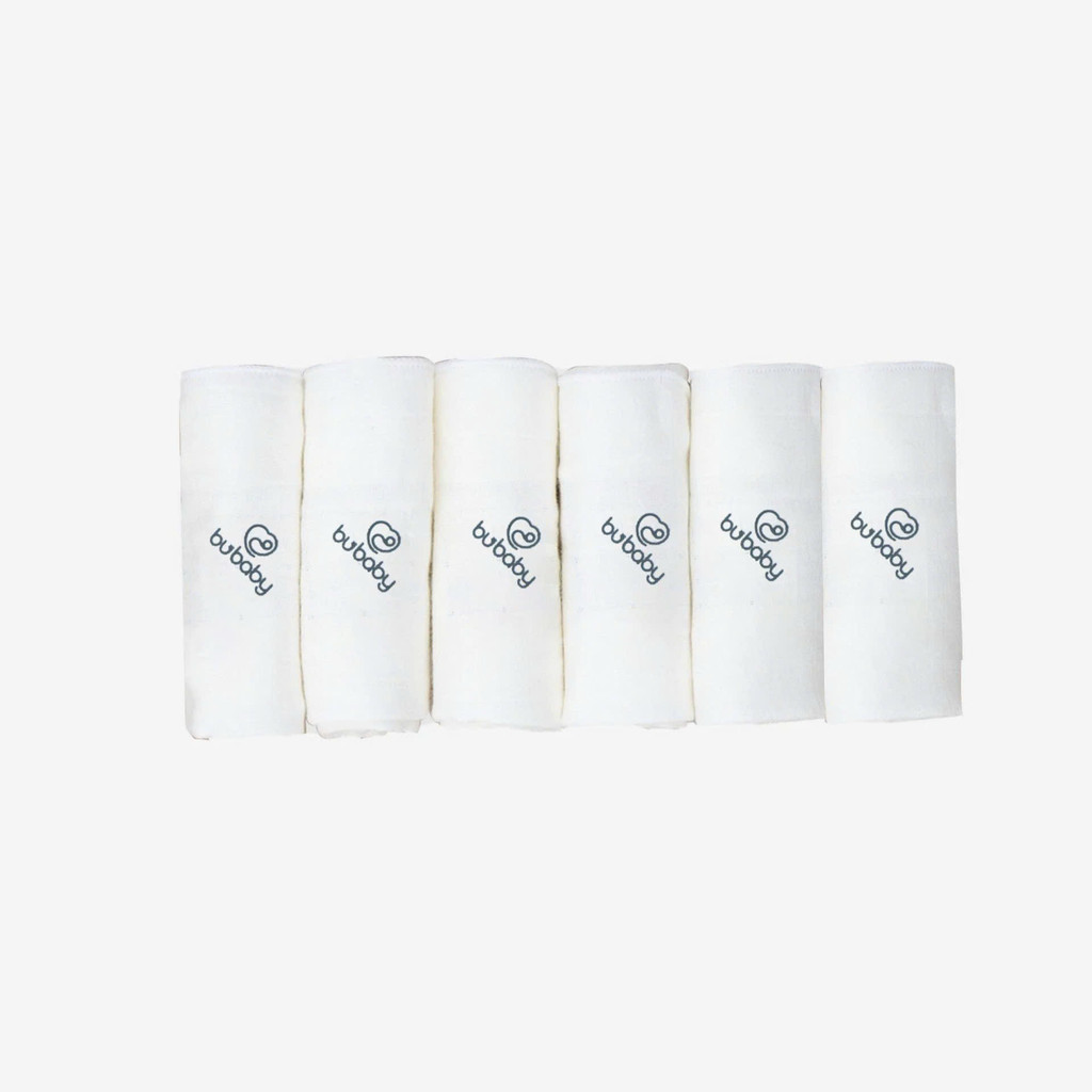 (Freesize) Set khăn sữa Mix màu Pack Bamboo Cotton Muslin - ABM100005 AMU104806 | Phụ kiện BU Baby Chính hãng