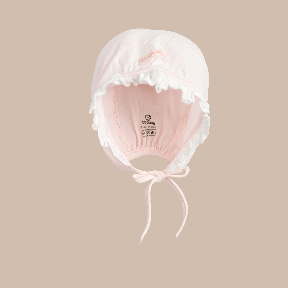 BU Baby (0M-12M) Set dài tay cài giữa, bèo đáp ngực BU Viscose Cotton KVC110200 | Hàng chính hãng