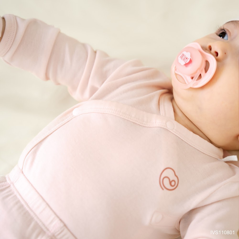 BU Baby (NB-6M) Set dài tay cài chéo BU Viscose IVS110801 | Quần áo chính hãng