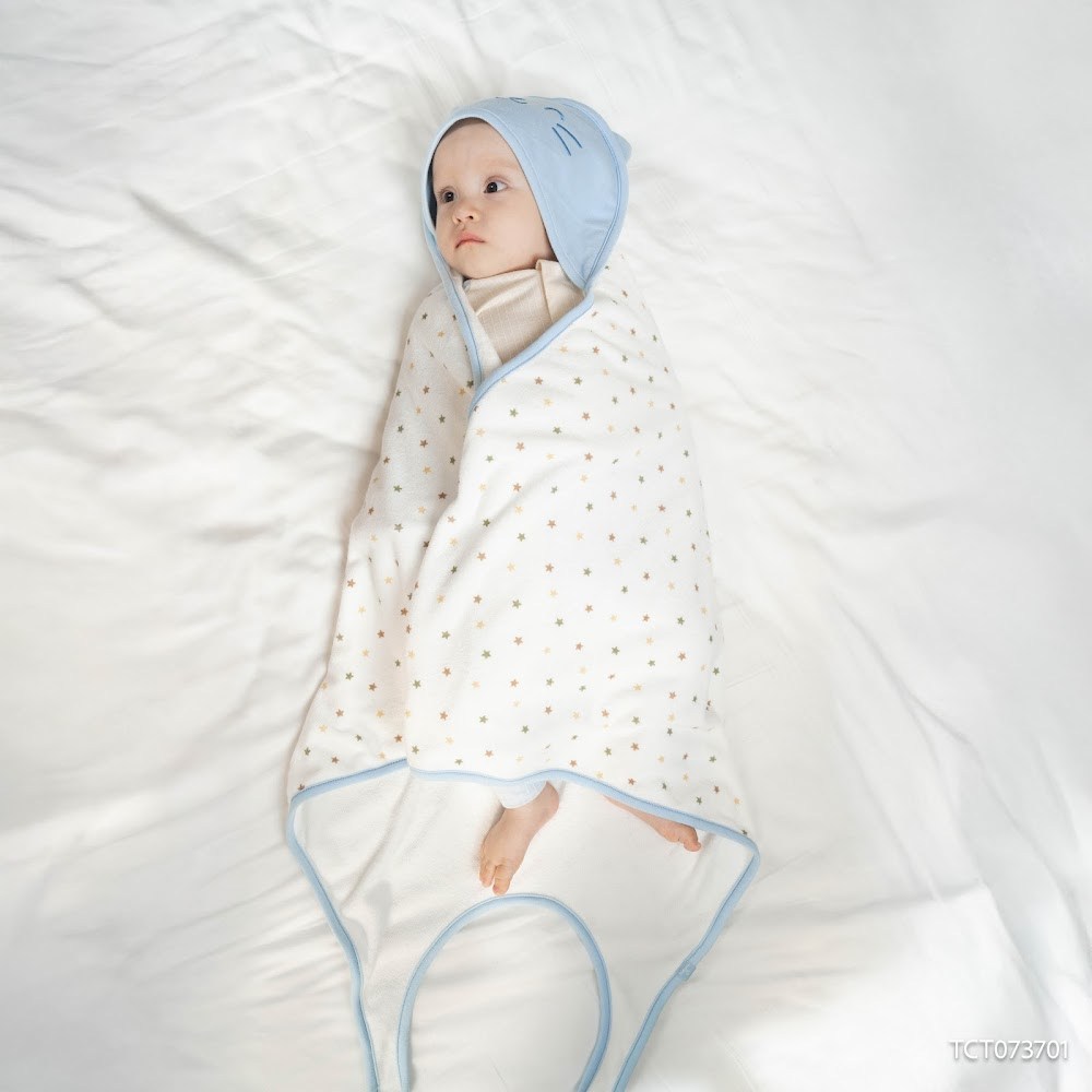 BU Baby Khăn tắm Đa năng Bubaby Cottony TCT073701 | Phụ kiện chính hãng