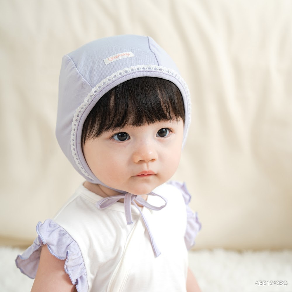 Phụ kiện Mũ Bonnet bé gái cá tính điệu đà Mềm mái cho bé yêu ABB1943BG