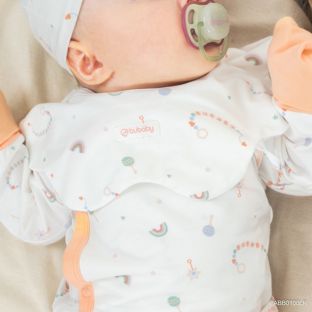 Yếm hoa Little Rainbow Bubaby Bamboo siêu thấm hút ABB0100LR