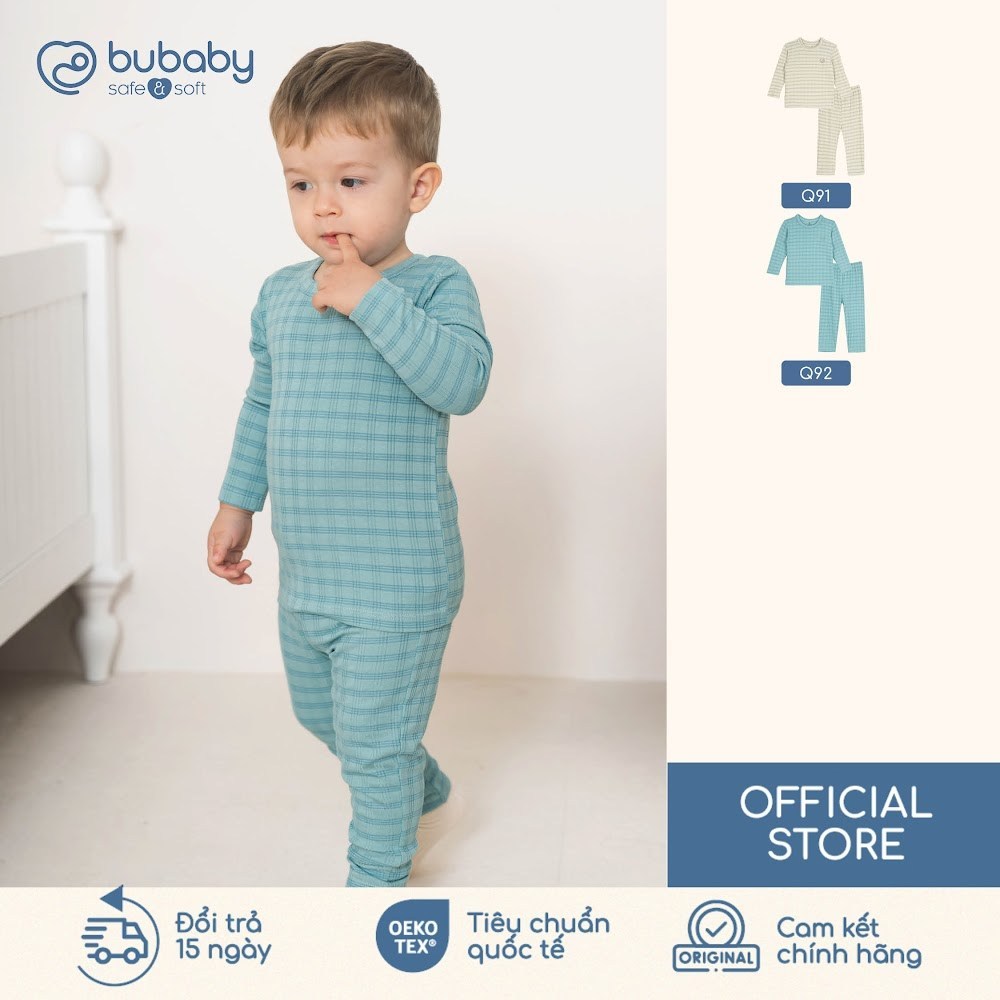 BU Baby (6M-5Y) Bộ dài tay cổ tròn Bubaby Siro BSR110411 | Quần áo chính hãng