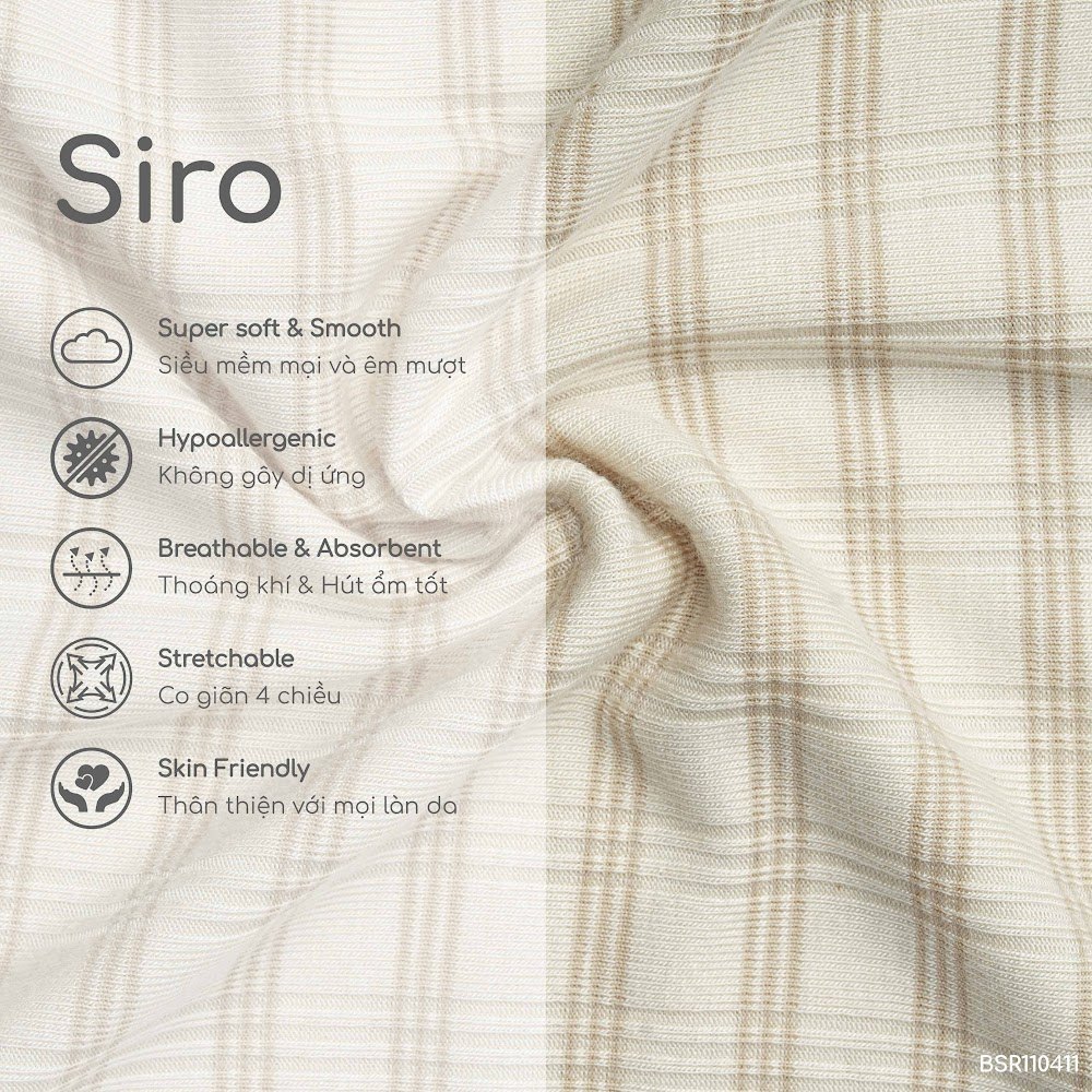 BU Baby (6M-5Y) Bộ dài tay cổ tròn Bubaby Siro BSR110411 | Quần áo chính hãng