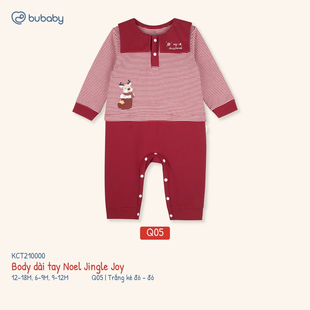 BU Baby (0-18M) Set đồ Noel giáng sinh 2025 cho bé yêu Kèm hộp Quà tặng BU Cotton | Hàng chính hãng