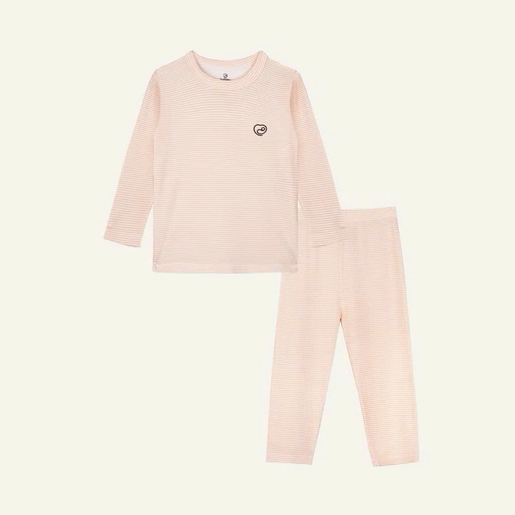 BU Baby (6M-5Y) Bộ dài tay cổ tròn Thu êm BU Siro BSR110402 BSR110406 | Quần áo BUbaby chính hãng