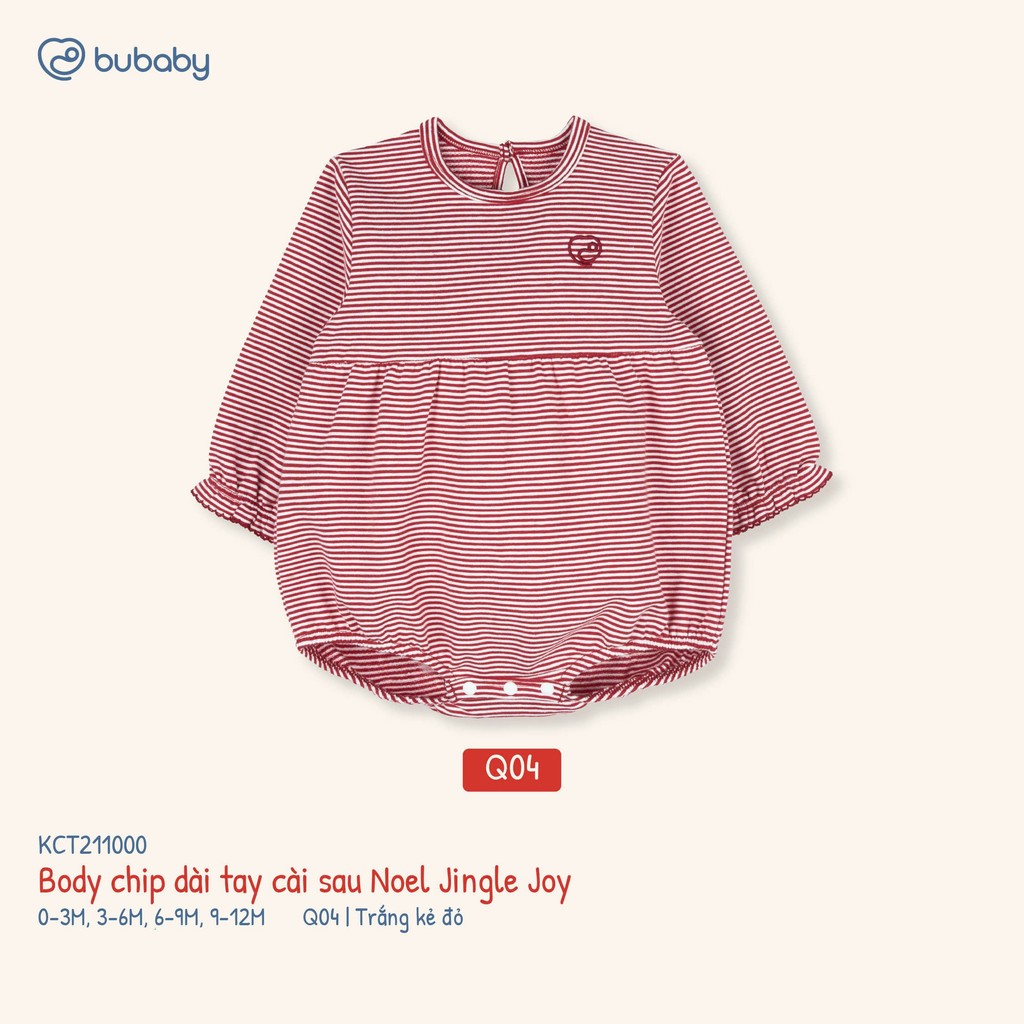BU Baby (0-18M) Set đồ Noel giáng sinh 2025 cho bé yêu Kèm hộp Quà tặng BU Cotton | Hàng chính hãng