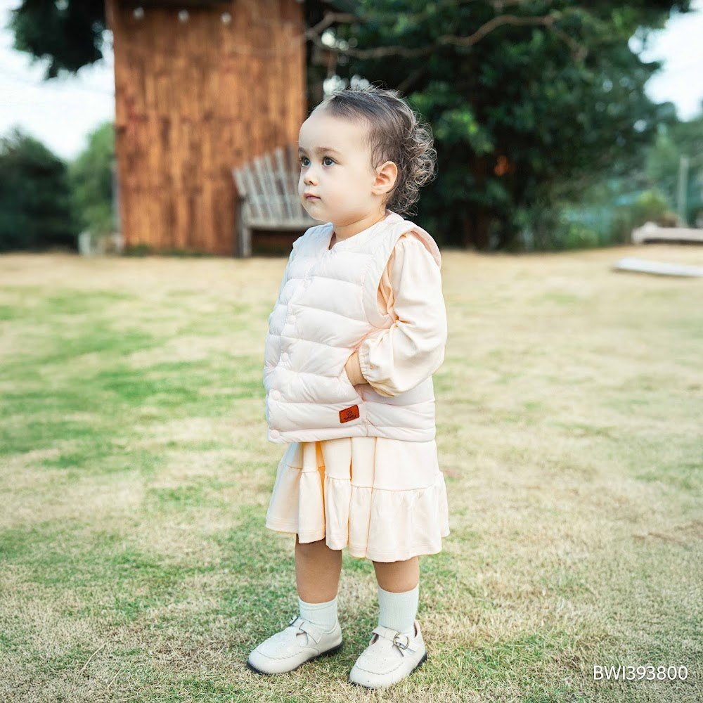 BU Baby (6M-5Y) Áo khoác gile Siêu nhẹ BWI393800 | Áo khoác BU chính hãng