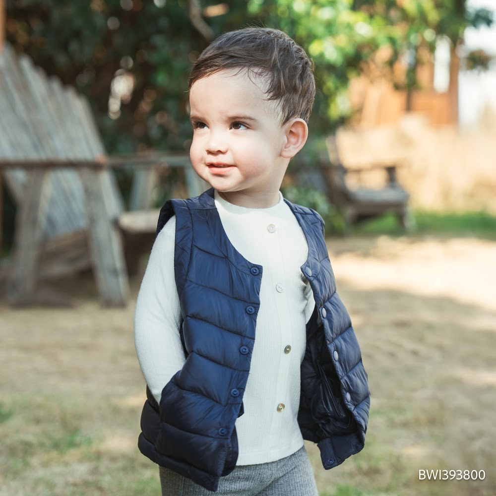 BU Baby (6M-5Y) Áo khoác gile Siêu nhẹ BWI393800 | Áo khoác BU chính hãng