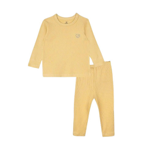 (6M-5Y) Bộ dài tay cổ tròn Thu êm Bubaby Cotton BCT110404 | Quần áo BU Chính hãng