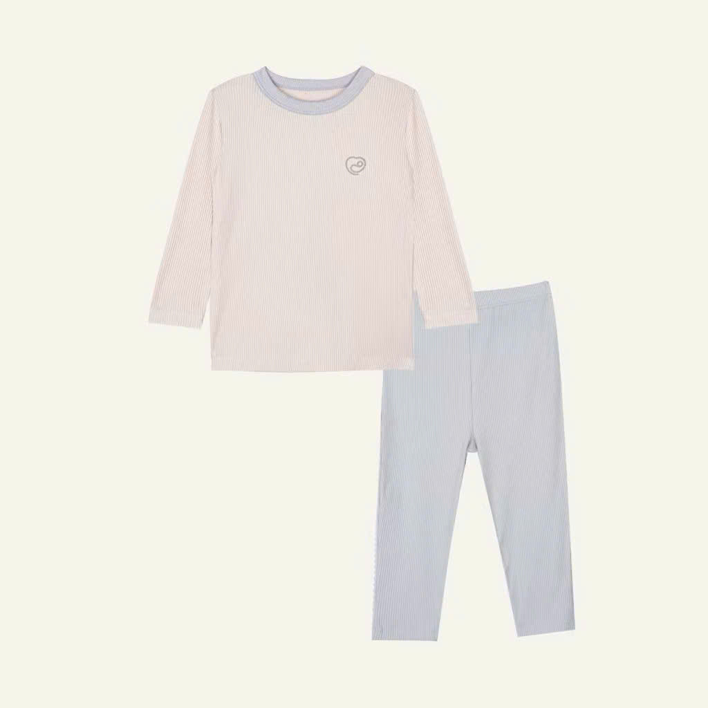 BU Baby (6M-5Y) Bộ dài tay cổ tròn Thu êm BU Siro BSR110402 BSR110406 | Quần áo BUbaby chính hãng