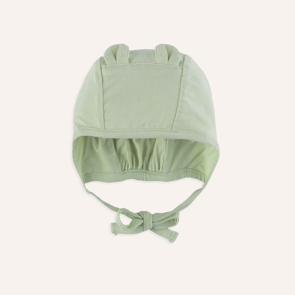 BU Baby(1M-6M) Mũ Bonnet tai gấu Bambus BU Baby ABB194301 | Phụ kiện chính hãng