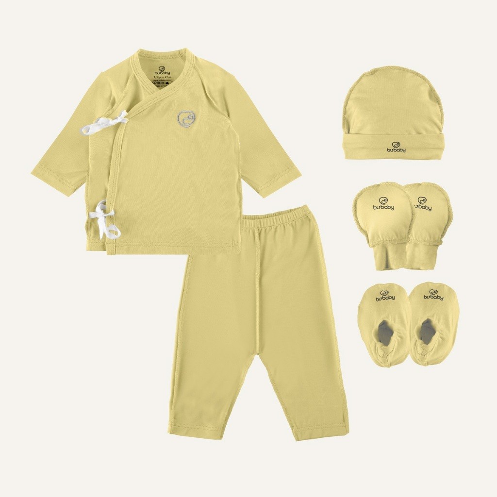 BU Baby (2kg - 2.7kg) Set đồ cho bé sinh non bé nhẹ cân Bambus - Tiny Hope | Quần áo chính hãng