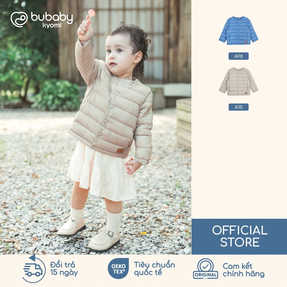 BU Baby (6M-5Y) Áo khoác dài tay Siêu nhẹ BU Baby BWI313801 | Áo Khoác Chính hãng