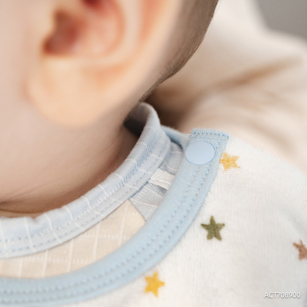 BU Baby Áo yếm Freesize Cotton Cho bé trai bé gái  ACT708900 | Hàng chính hãng