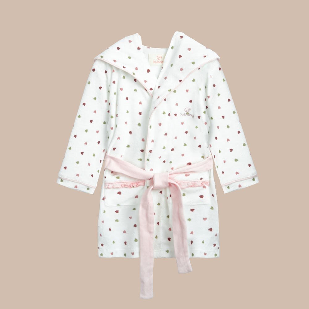 BU Baby (6M-5Y) Áo choàng tắm Buộc dây cho Bé trai Bé gái  BU Baby TCT614301 TCT614300 | Phụ kiện chính hãng