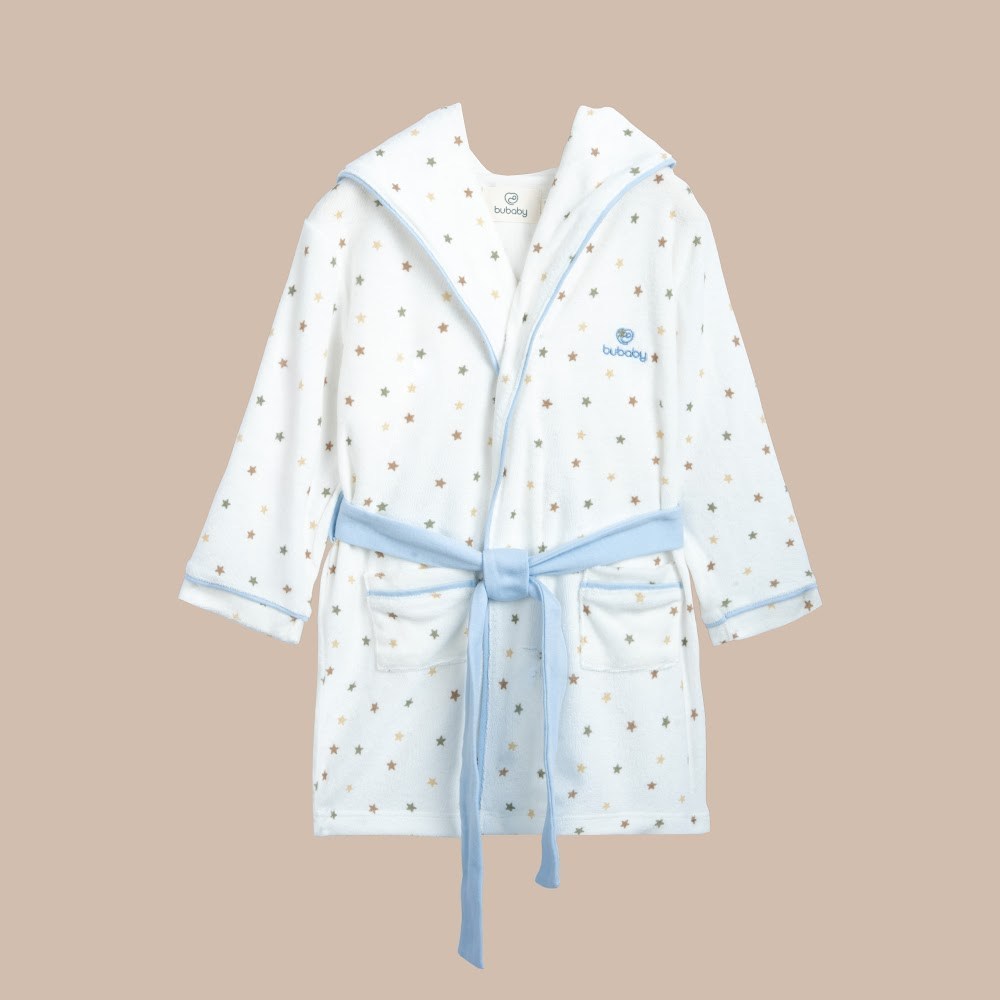 BU Baby (6M-5Y) Áo choàng tắm Buộc dây cho Bé trai Bé gái  BU Baby TCT614301 TCT614300 | Phụ kiện chính hãng