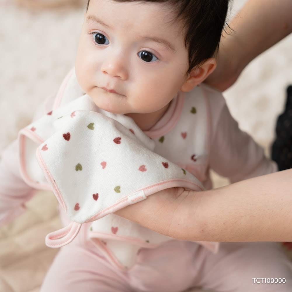 BU Baby Set 2 Khăn mặt  BU Baby Cotton TCT100000 | Phụ kiện Bubaby chính hãng