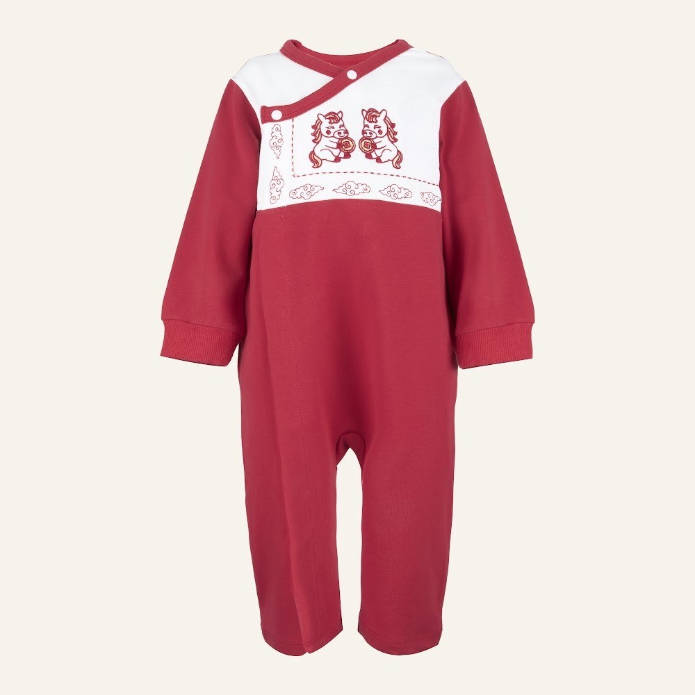 BU Baby (1M-12M) Set Body dài tay, Body chip mã Lộc Xuân BU Baby SCT2100LX | Hàng chính hãng