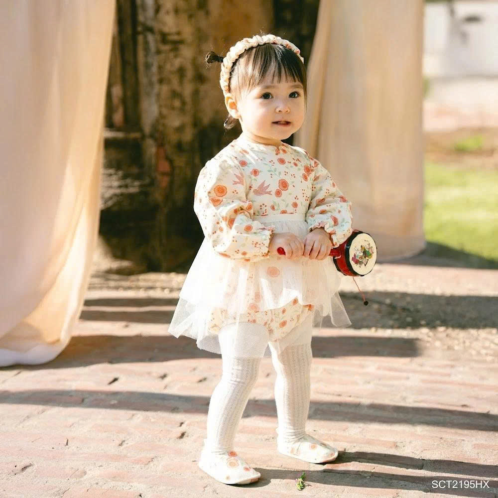 BU Baby (1M-12M) Set Body dài tay, Body chip mã Lộc Xuân BU Baby SCT2100LX | Hàng chính hãng