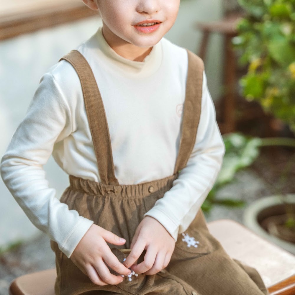 (6M-5Y) Chân váy yếm Thu êm Bubaby Cotton BCT501600 | BU Baby chính hãng