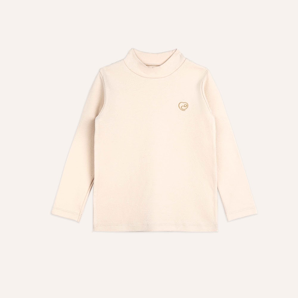 (2Y-5Y) Áo dài tay cao cổ BU Baby Cotton Thu êm BCT310900 | Bubaby Chính hãng