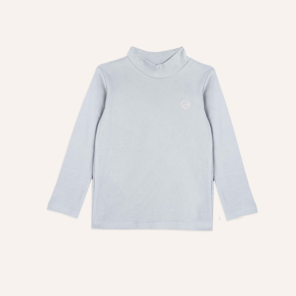(2Y-5Y) Áo dài tay cao cổ BU Baby Cotton Thu êm BCT310900 | Bubaby Chính hãng