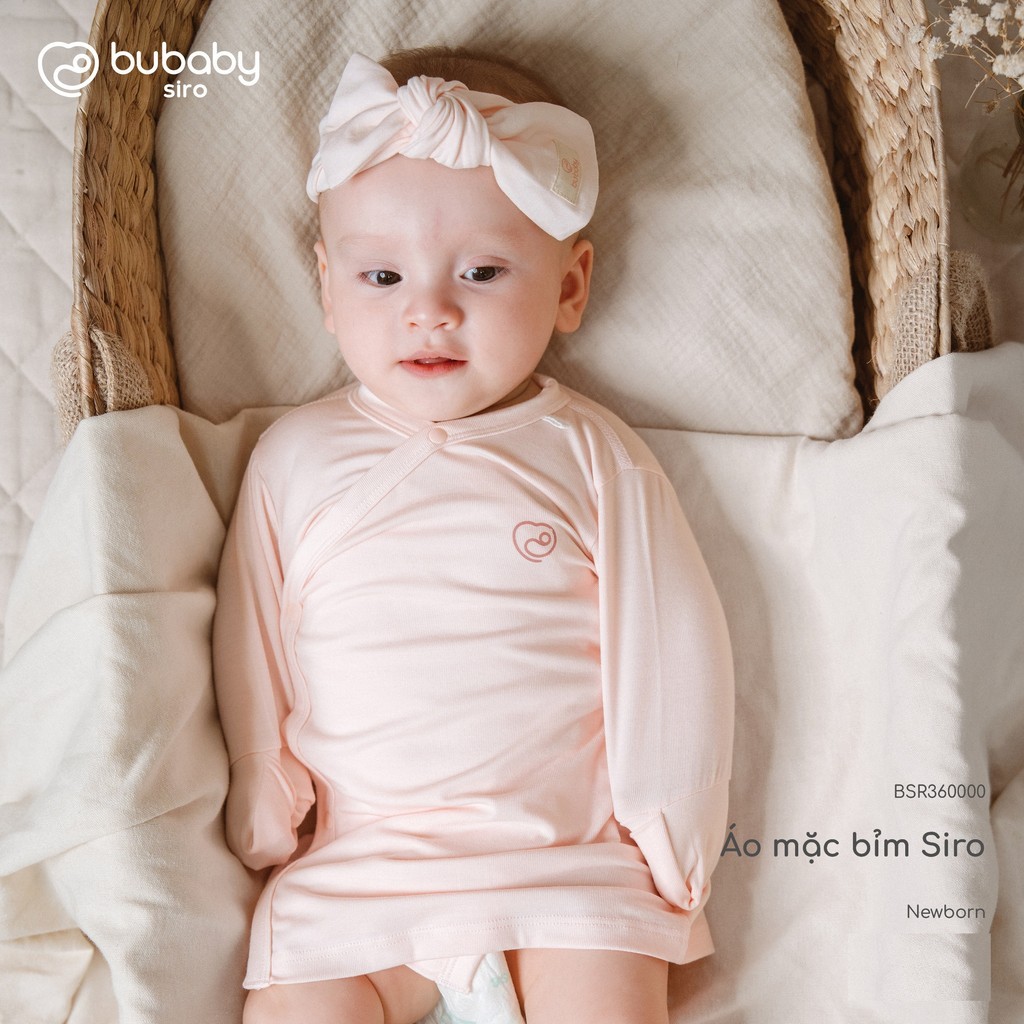 (Newborn) Áo mặc bỉm cho bé yêu BU Baby BMD360000 BSR360000 | Bubaby chính hãng