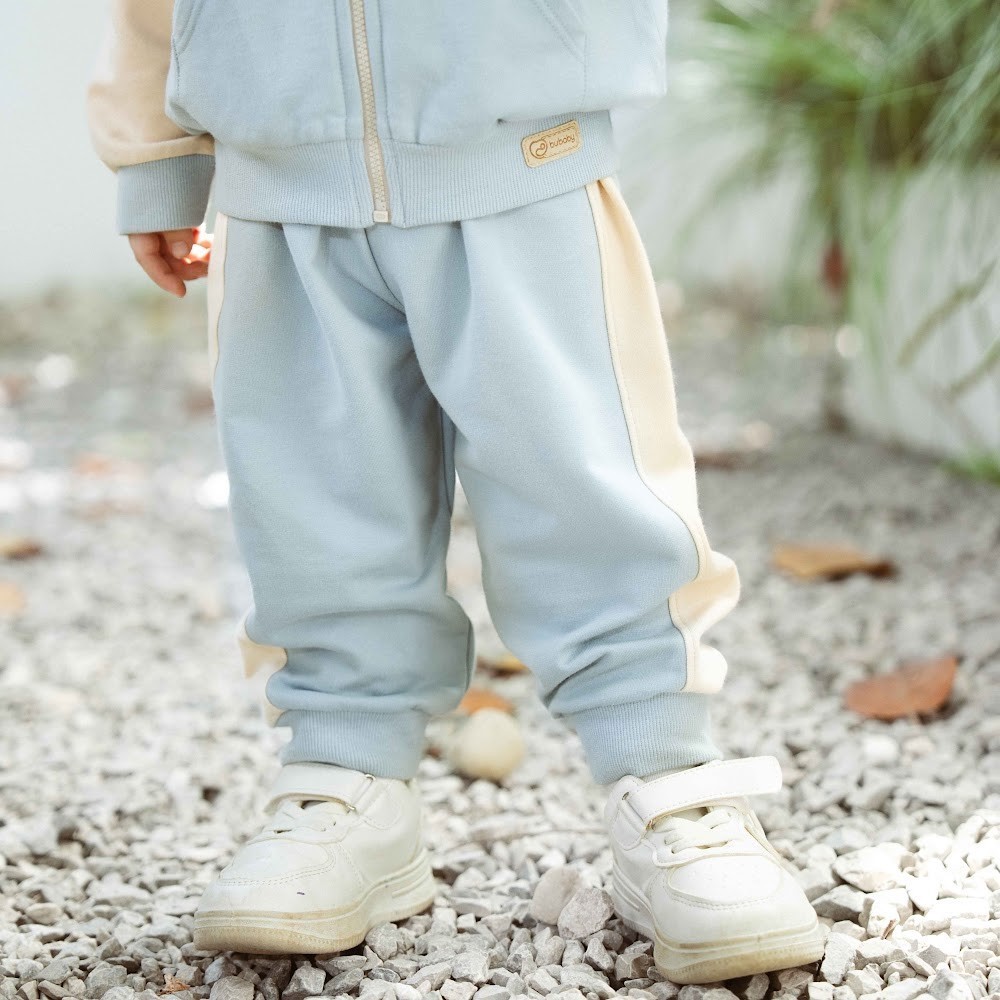 (12M-4Y) Bộ dài tay Kéo khóa Thu đông Bubaby Cotton BCT116101 | Quần áo chính hãng