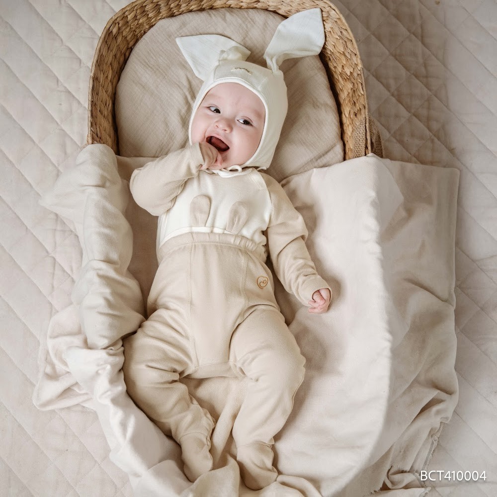 (1M-9M) Quần legging dài  liền tất BU Baby Cotton BCT410004 | Bubaby chính hãng