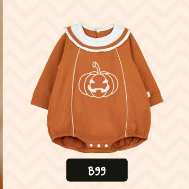 (1M-5Y) Đồ Halloween cho bé trai bé gái Bubaby Cotton BCT1103HL | Quần áo BU Baby chính hãng