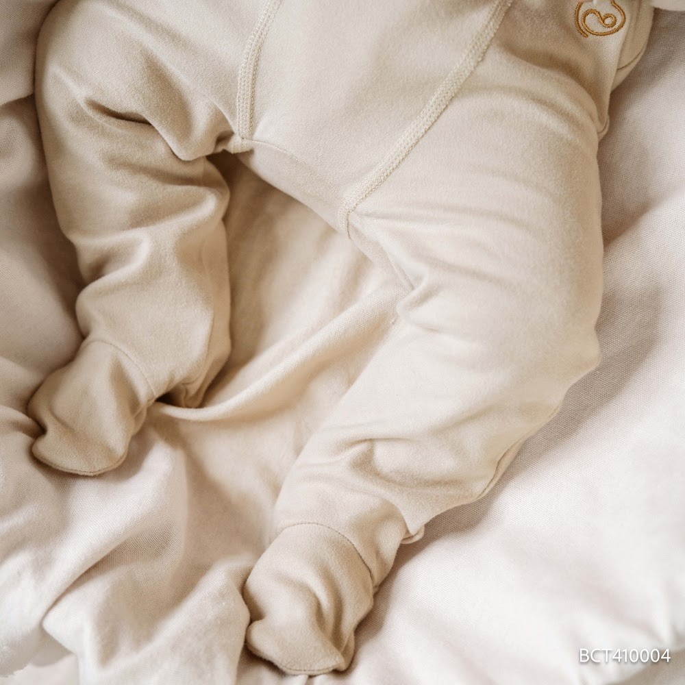 (1M-9M) Quần legging dài  liền tất BU Baby Cotton BCT410004 | Bubaby chính hãng