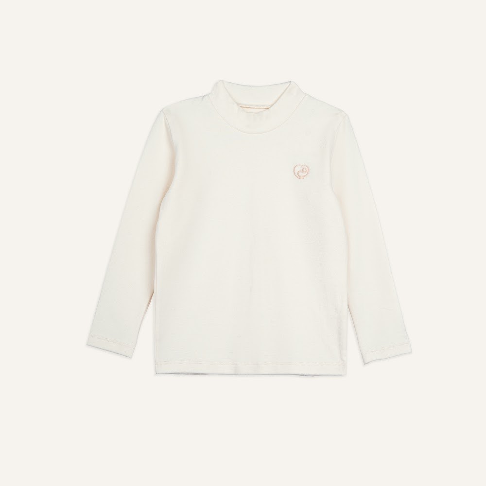 (2Y-5Y) Áo dài tay cao cổ BU Baby Cotton Thu êm BCT310900 | Bubaby Chính hãng