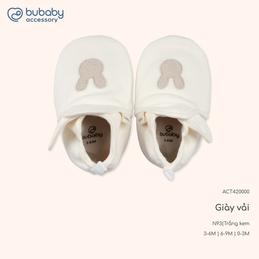 (0M-12M) Set Body chip dài tay cài vai Thu êm cho bé Bubaby Cotton BCT210103 | Body BU chính hãng