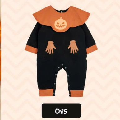 (1M-5Y) Đồ Halloween cho bé trai bé gái Bubaby Cotton BCT1103HL | Quần áo BU Baby chính hãng