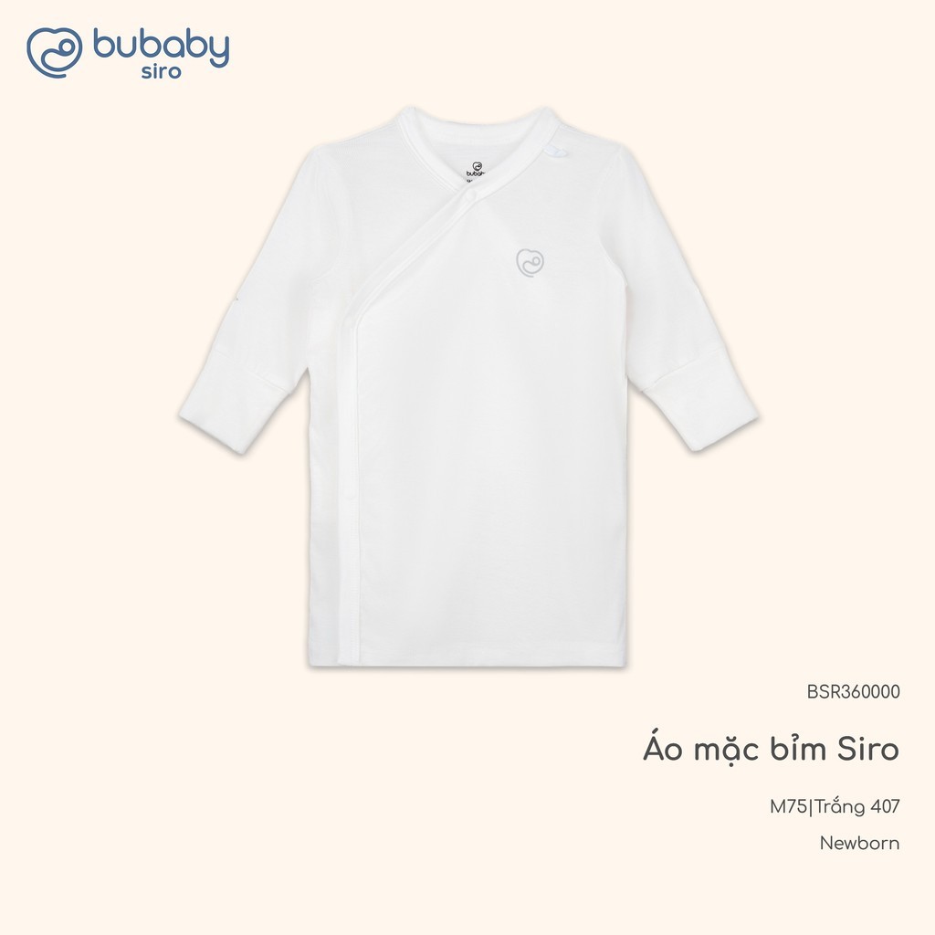 (Newborn) Áo mặc bỉm cho bé yêu BU Baby BMD360000 BSR360000 | Bubaby chính hãng