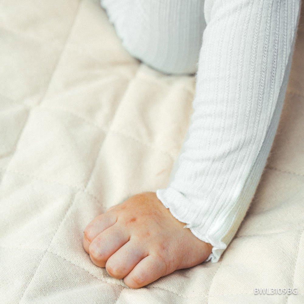 (6M-5Y) Áo dài tay cao cổ bé gái Thu êm BubabyLennie BWL3109BG | Áo chính hãng