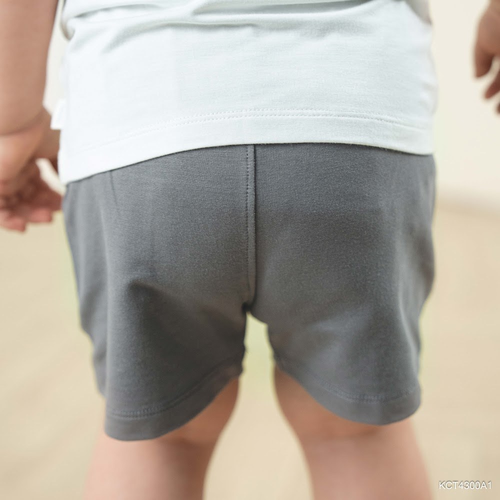 BU Baby (6M-5Y)  Quần cộc short đùi túi ốp kiểu dáng thể thao năng động Cotton KCT4300A1 | Hàng Chính Hãng
