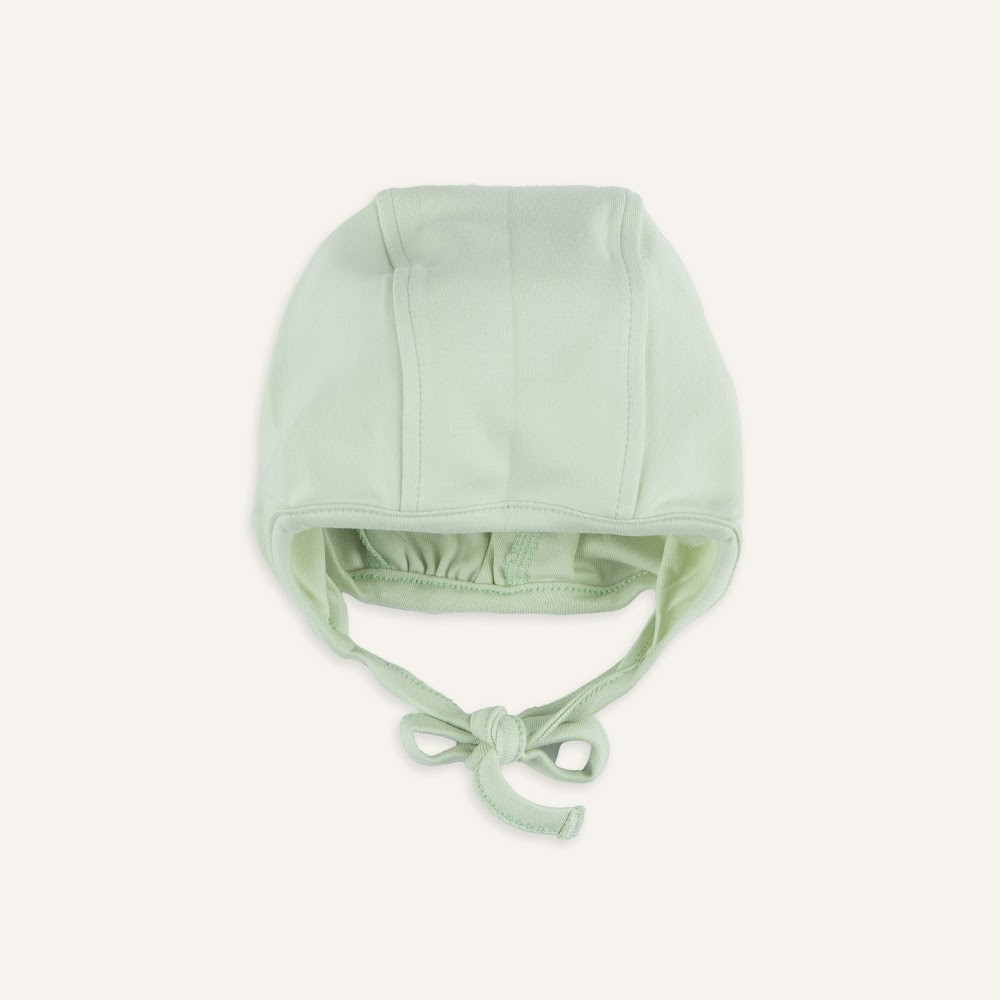 BU Baby (1M-6M) Mũ Buộc dây Bubaby Cotton ACT194302 | Phụ kiện chính hãng