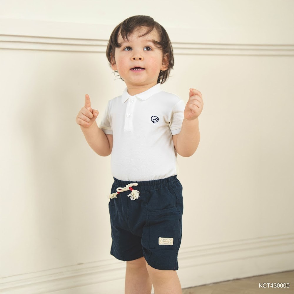 BU Baby (6M-5Y) Quần cộc short đùi kiểu dáng thể thao năng động Cotton KCT430000 | Hàng Chính Hãng