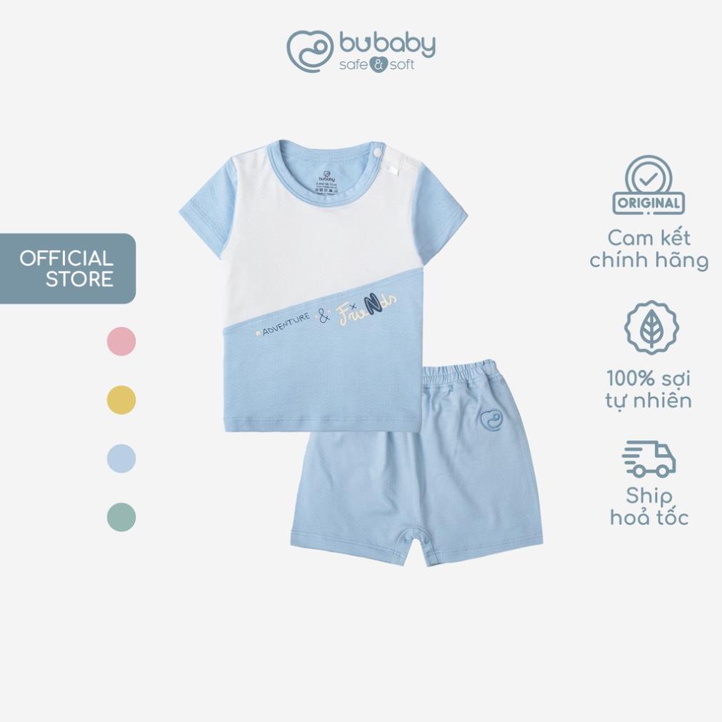 Bubaby (6M-4Y) Bộ ngắn tay cài vai BU Candie - BBC130101 - Quần áo Bubaby Chính Hãng