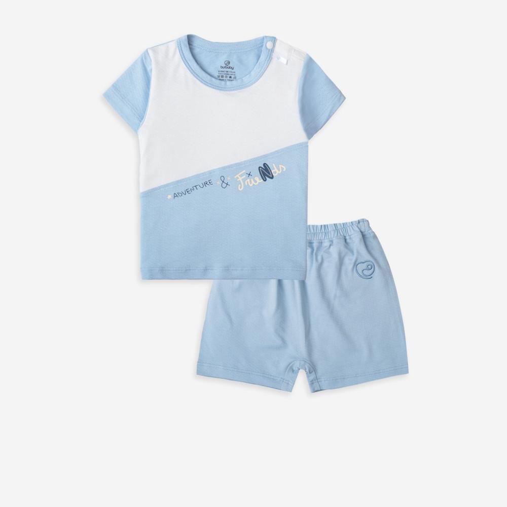 Bubaby (6M-4Y) Bộ ngắn tay cài vai BU Candie - BBC130101 - Quần áo Bubaby Chính Hãng