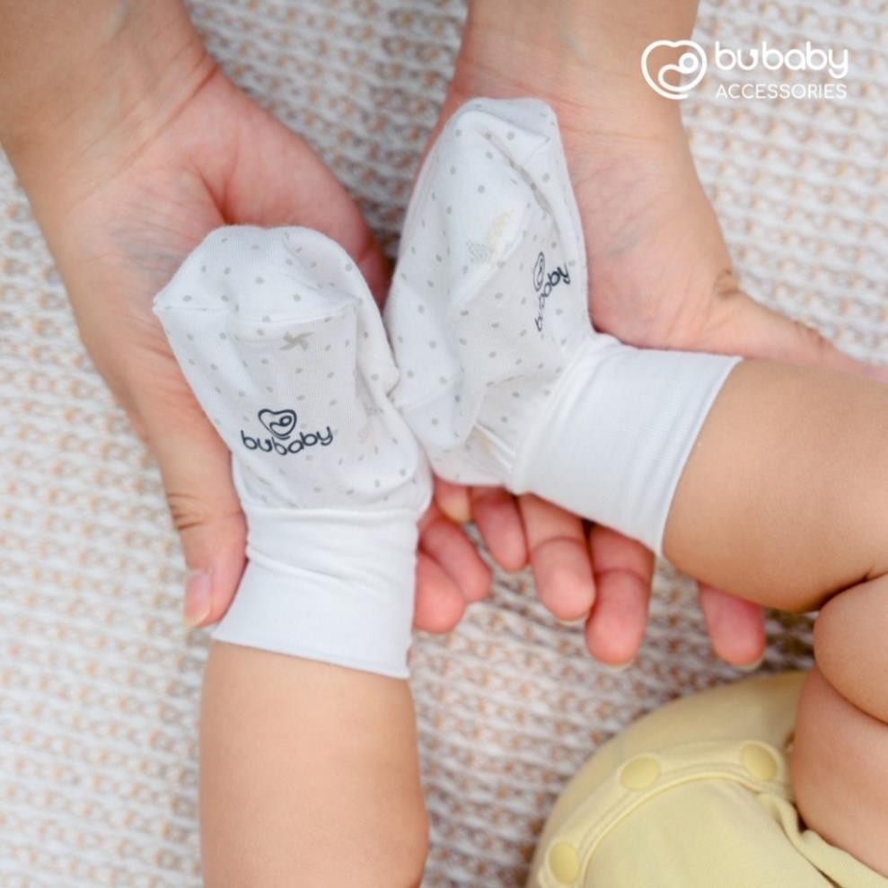 Bộ bao tay bao chân Bambus cho bé sơ sinh ABB400001 - | Phụ kiện BU chính hãng