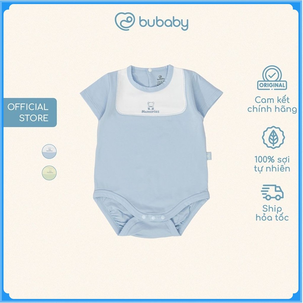 (1M-12M) Body chip ngắn tay cài sau Bamco - BBC231000 | Quần áo BU Baby chính hãng