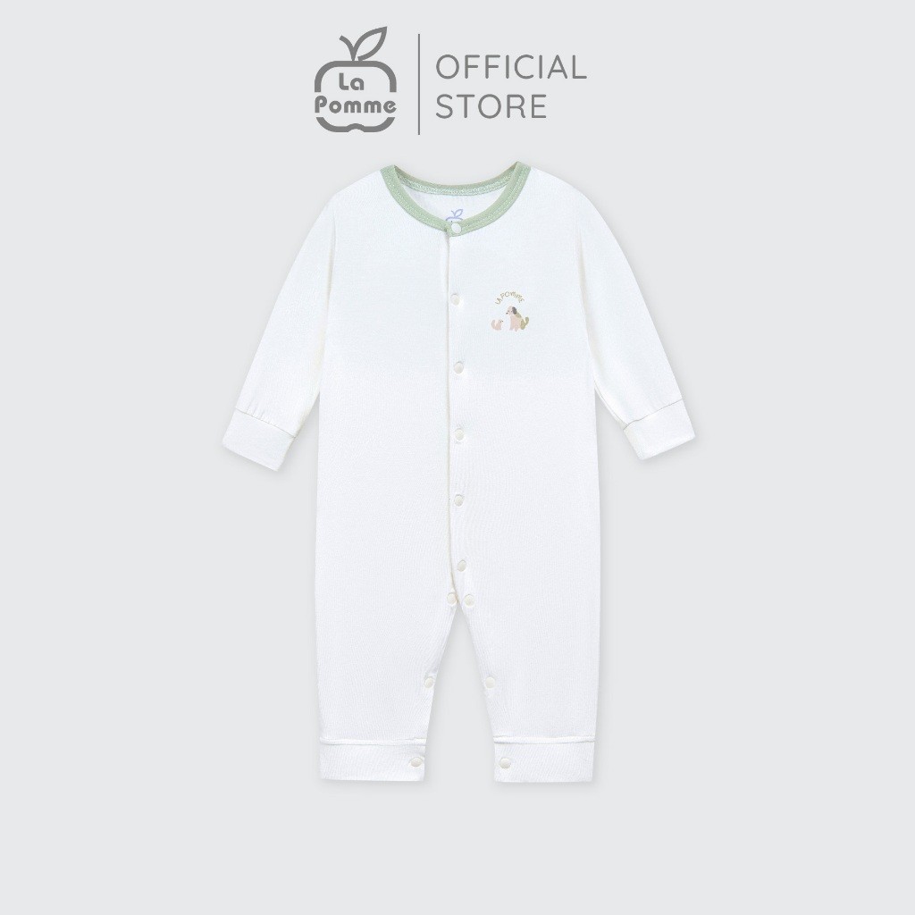 LaPom Body dài tay La Pomme Nông trại vui nhộn - Đồ sơ sinh cho bé - Đồ sơ sinh bé trai - Baby - Đồ sơ sinh bé gái