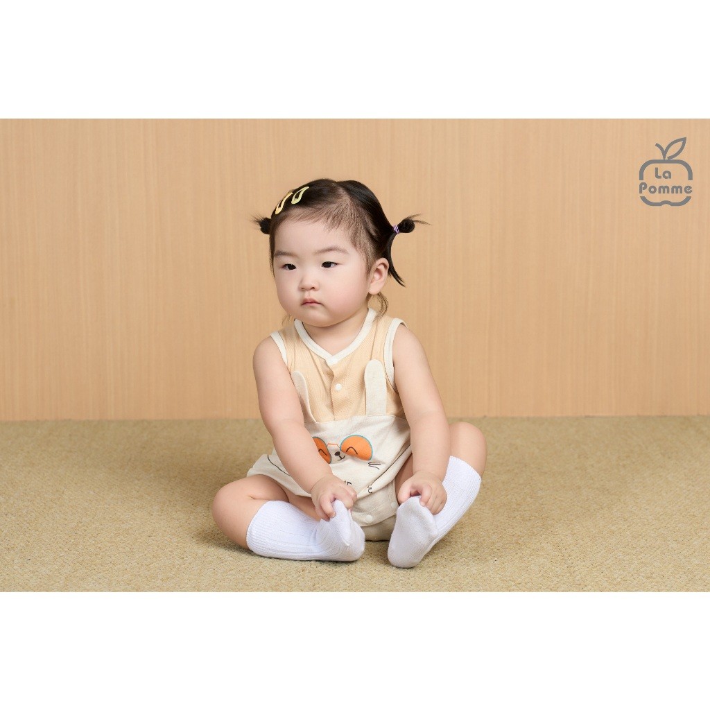 LaPom Body liền sát nách La Pomme Dễ thương - Đồ sơ sinh cho bé - Đồ sơ sinh bé trai - Baby - Đồ sơ sinh bé gái