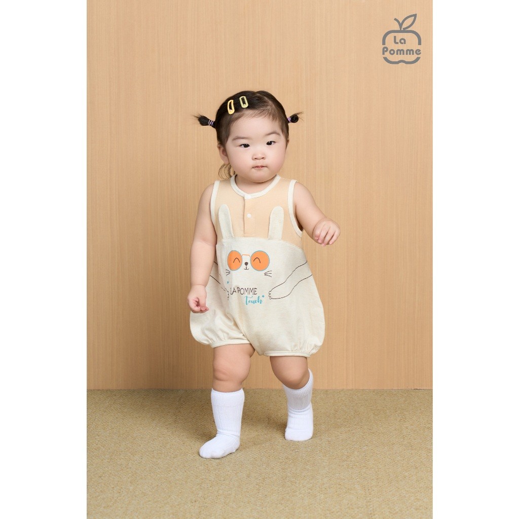 LaPom Body liền sát nách La Pomme Dễ thương - Đồ sơ sinh cho bé - Đồ sơ sinh bé trai - Baby - Đồ sơ sinh bé gái